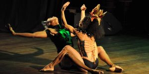 afro tribal dance - in coppia