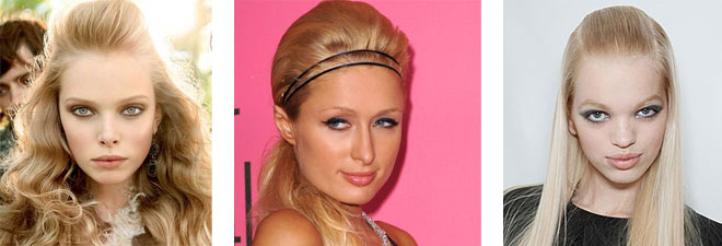 brush back hairstylish