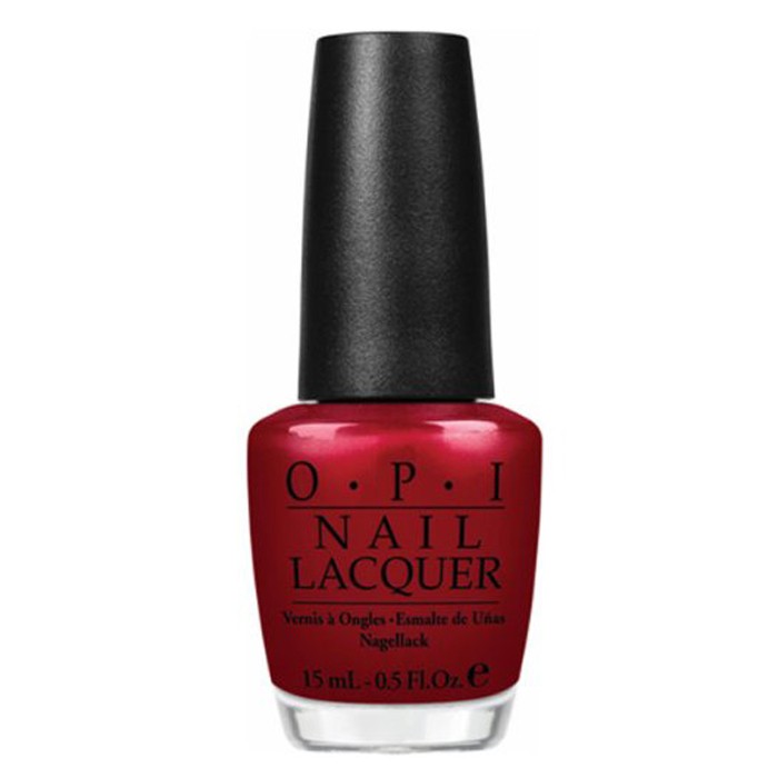 smalto rosso opi