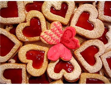 ricette san valentino biscotti