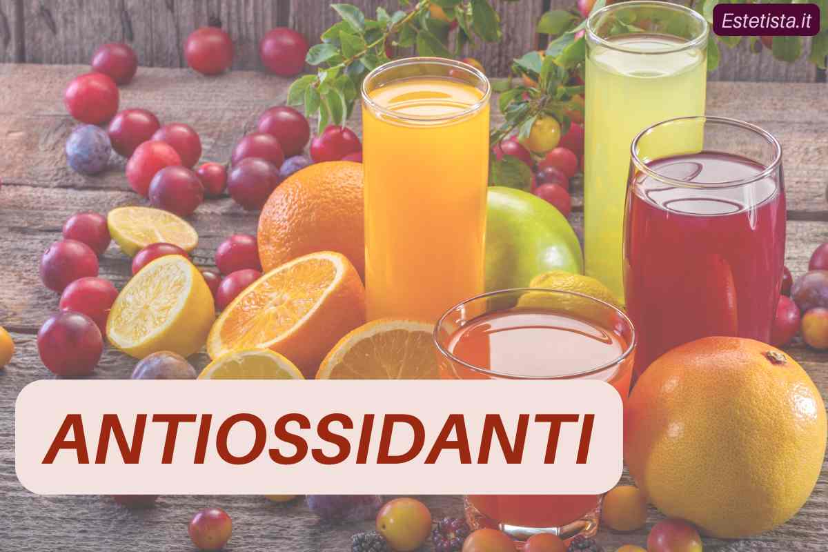 Antiossidanti cibi per la salute della pelle