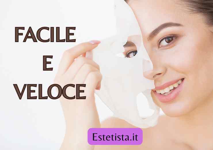 paper mask maschera di bellezza facile e veloce