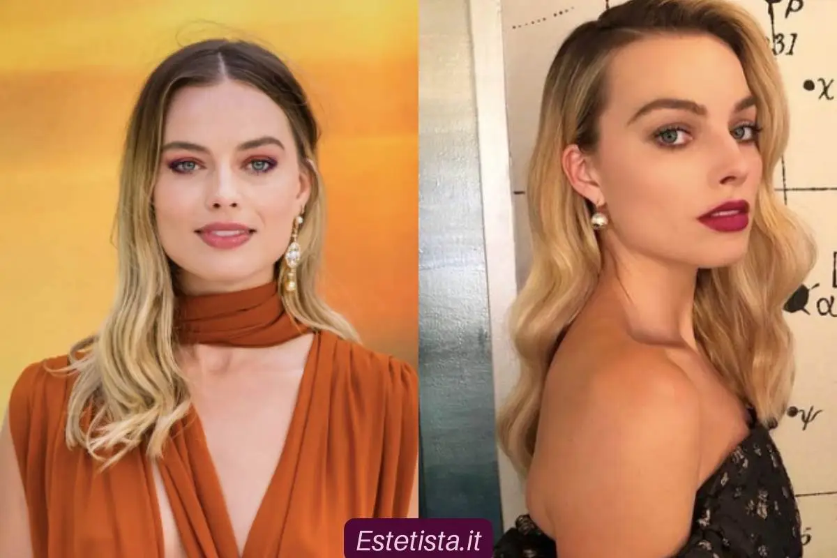 margot robbie e le sue acconciature