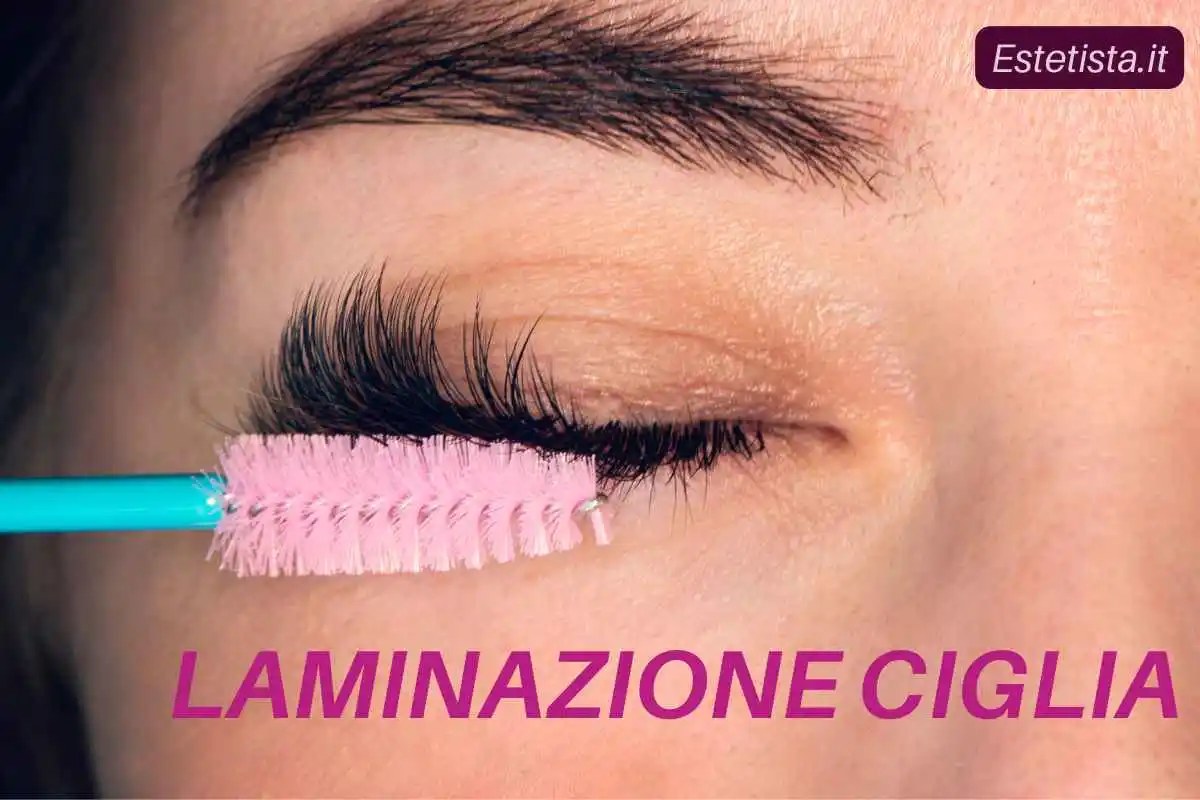 laminazione delle ciglia