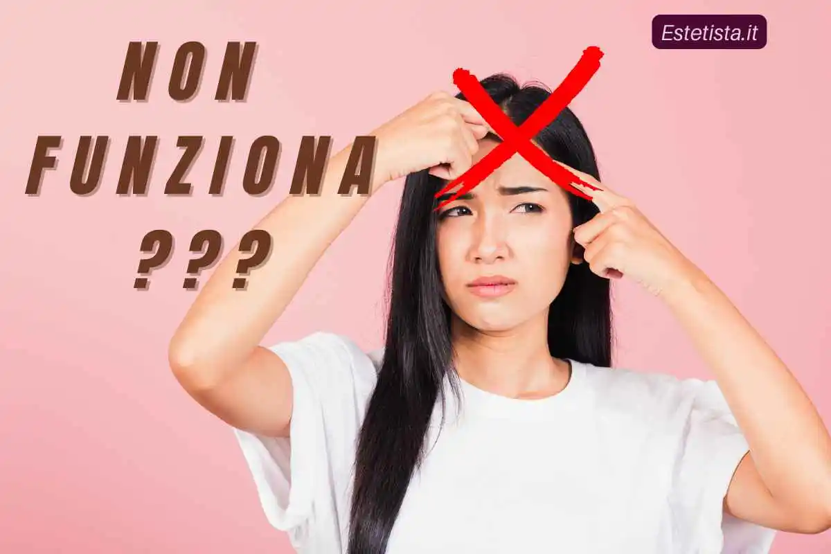 skincare non funziona