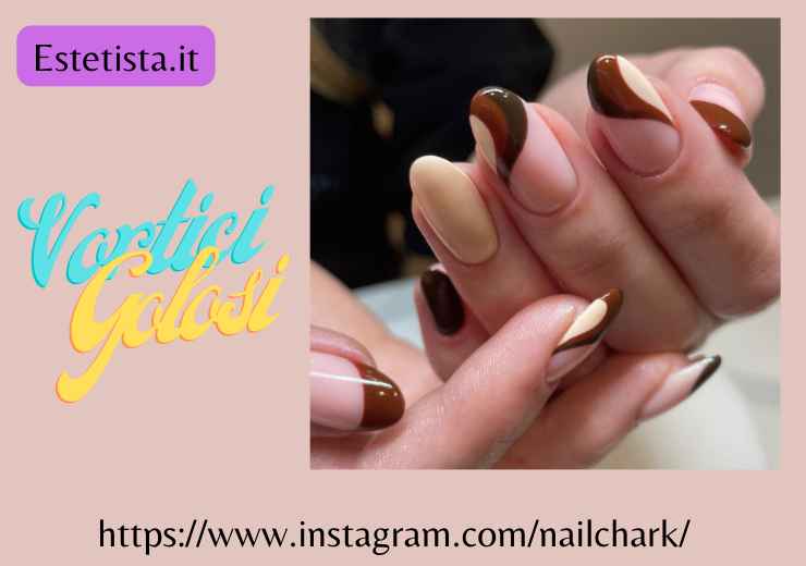 vortici golosi manicure unghie pasqua