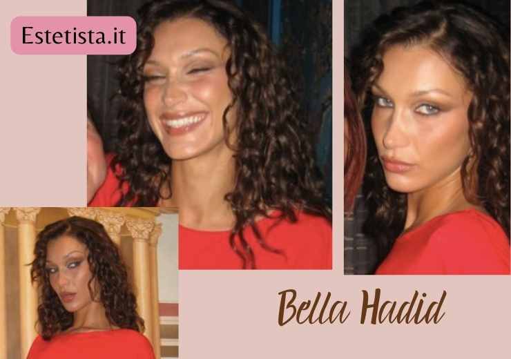 Bella Hadid riccia