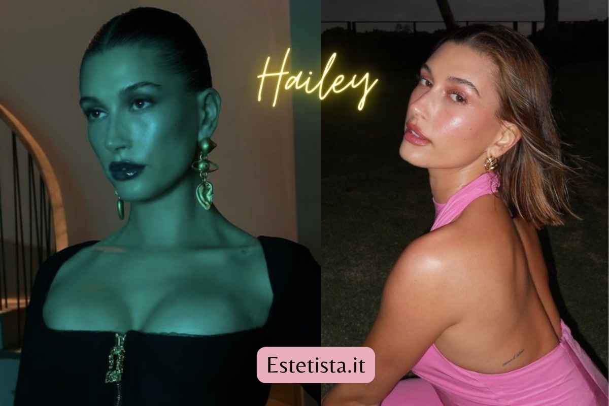 Hailey al Coachella e le sue unghie