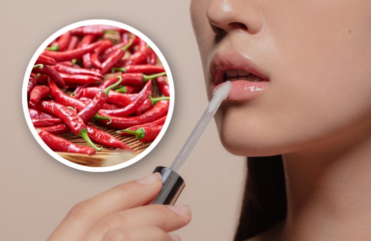 lip plumper fai da te con peperoncino