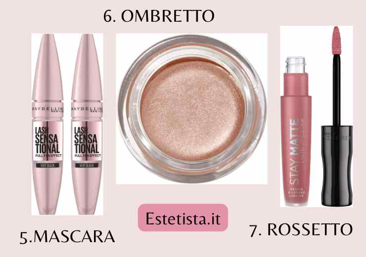 indispensabili mascara ombretto rossetto