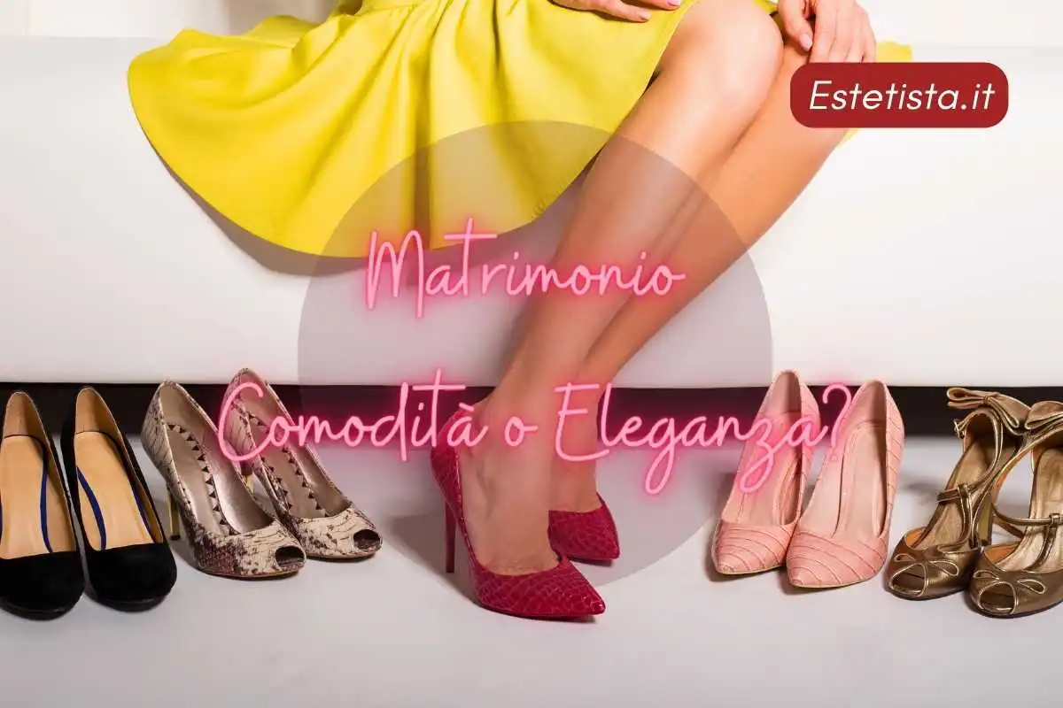 scarpe matrimonio comode eleganti