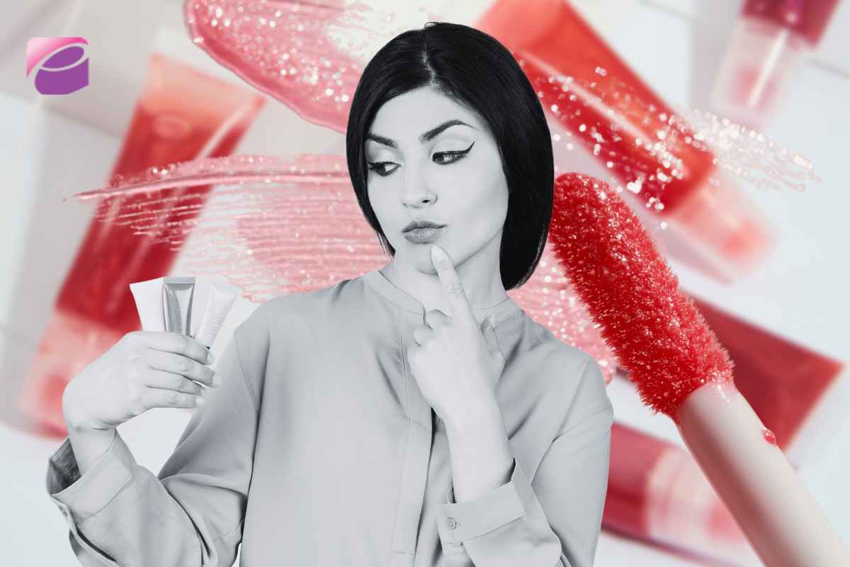 prodotto per creare lipgloss colorati