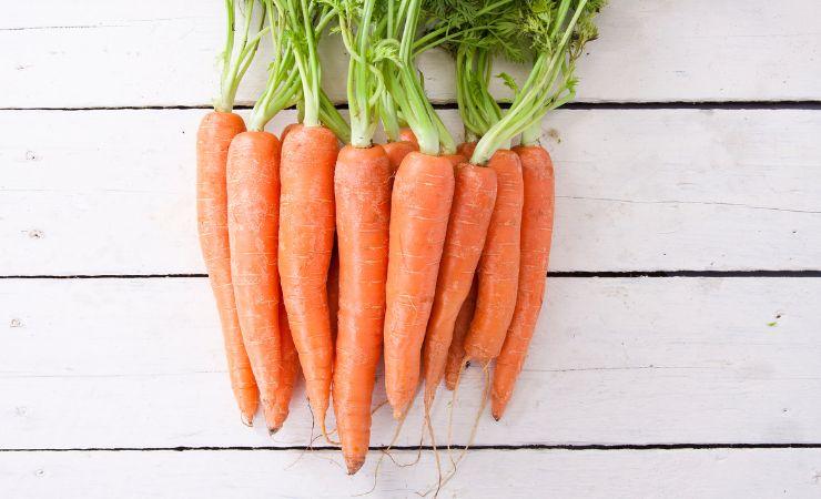 Maschera antirughe alla carota