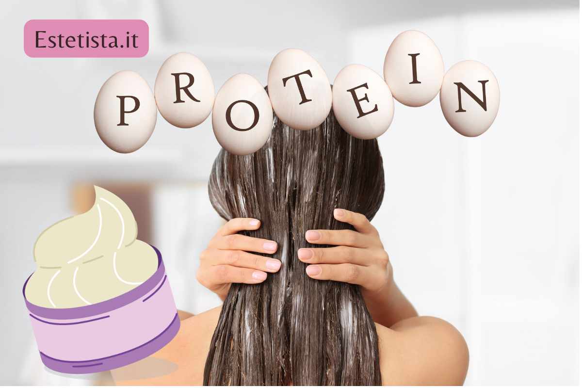 maschera capelli alle proteine