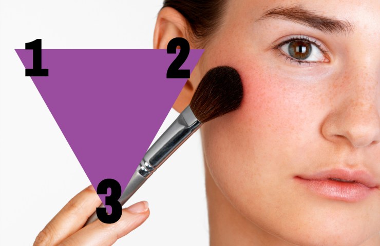 tecnica cinese per mettere il blush