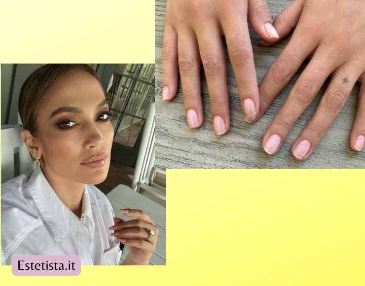 Manicure americana jlo selena gomez