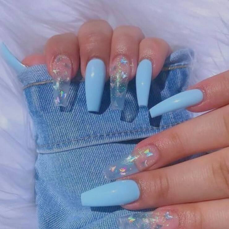 butterfly nails