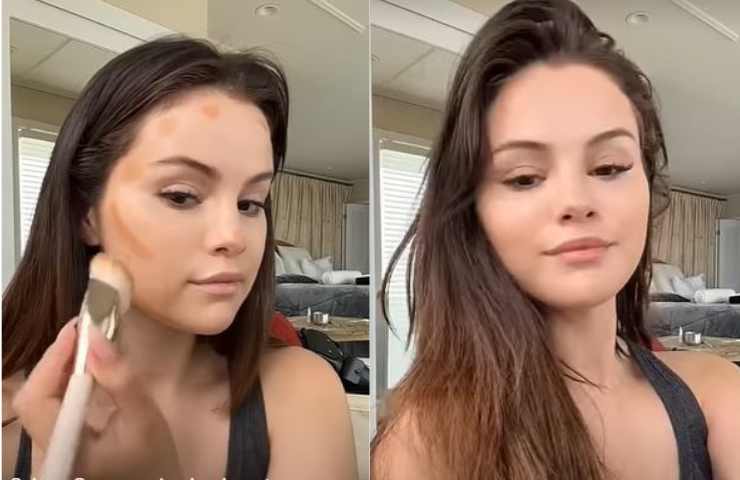 selena gomez make up