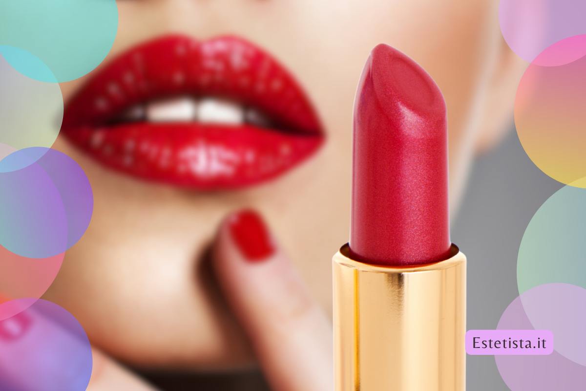 come indossare il rossetto rosso