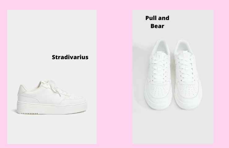 sneakers bianche di moda
