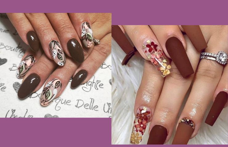 nail art autunnali in tendenza