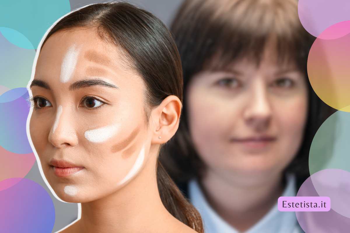 contouring per viso tondo