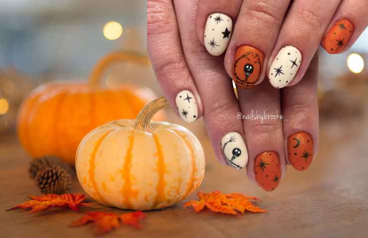 nails halloween zucche
