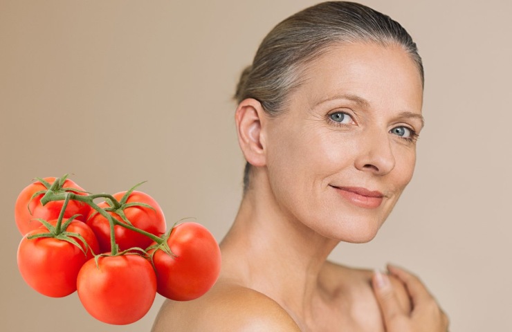 stimolare il collagene con il pomodoro