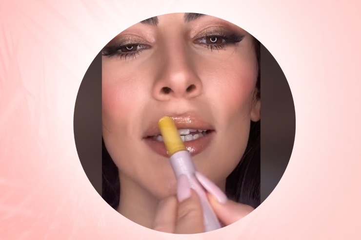 test prodotto lip gloss Tarte con Giulia Salemi