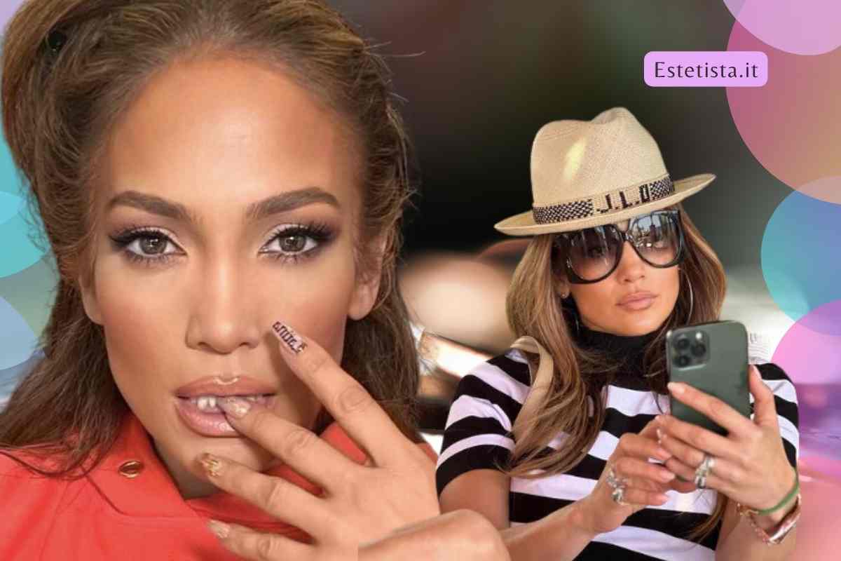 jlo unghie natale