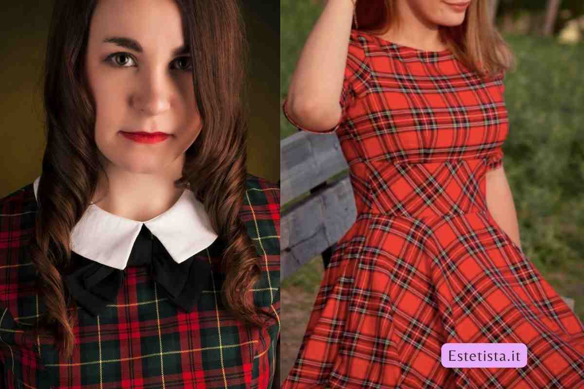 tartan abiti