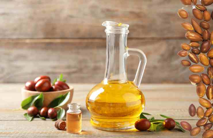 olio di argan e di jojoba