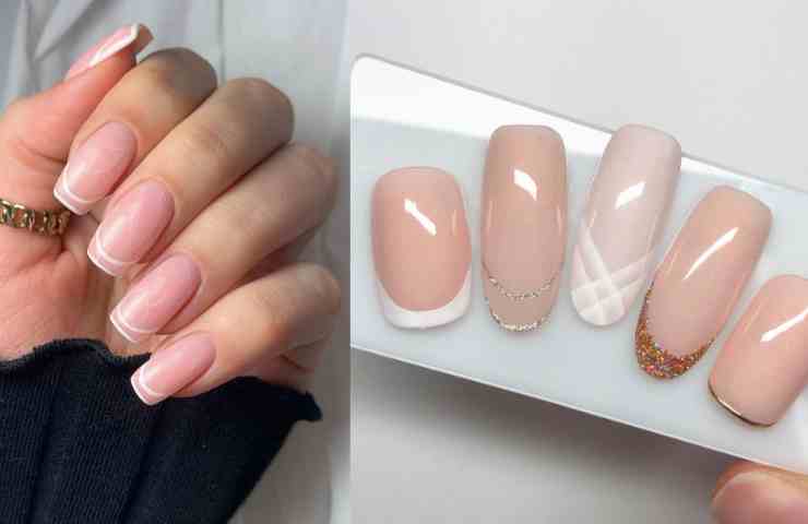outline french manicure