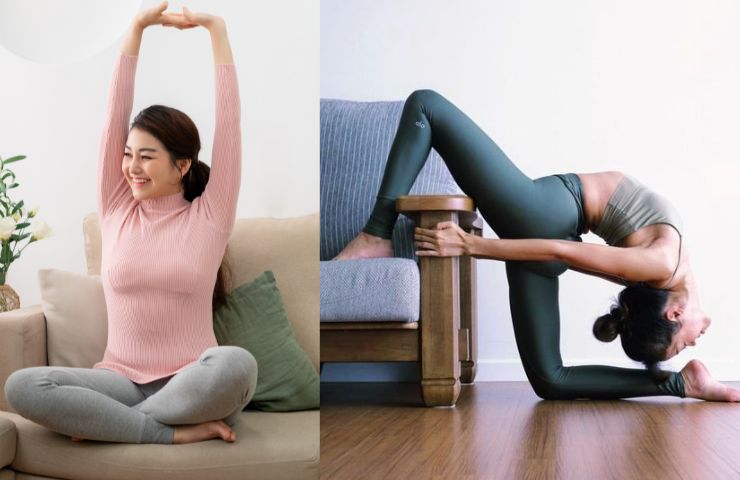 sofa yoga