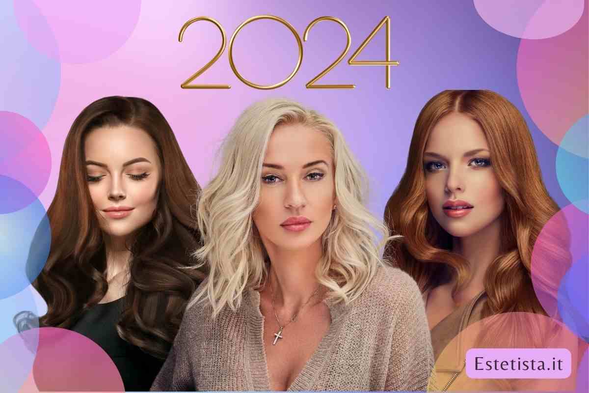 colore capelli tendenza 2024