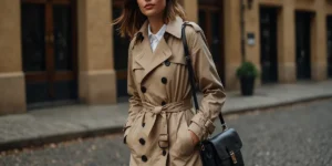 Troppo bassa per il trench lungo? Il trucco dell'orlo che ti allunga le gambe.